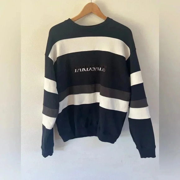 Yardsale Skateboards Valentine Sweatshirt Striped Crewneck Size Medium - Picture 1 of 11